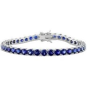 Nordstrom‘s cubic zirconia sapphire blue tennis bracelet ￼